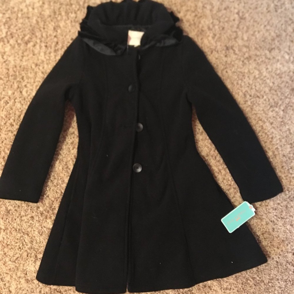 Kids black formal jacket